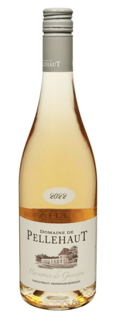 Вино Domaine de Pellehaut Harmonie Rose Cotes de Gascogne сухе рож.12% 0.75 л